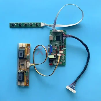 Такса водача матричен контролера е Подходящ за LM250WF1 LM230WF1 LM230WF2 LVDS 30-Пинов 4CCFL VGA LCD дисплей САМ Kit е Съвместим с HDMI 1920*1080