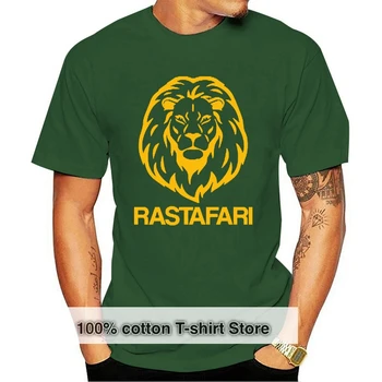 Тениска RASTAFARI LION - РАЗЛИЧНИ РАЗМЕРИ + COLS (марка rasta jah Jamaica)