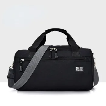 Улични мъжки пътни, спортни чанти Лек багаж Бизнес чанта-цилиндър Дамски Градинска спортна чанта почивен ден през рамо Пакет