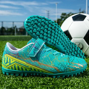 Футболни обувки Messi, детски сделки на Едро, футболни обувки за тренировки по футзалу, детски спортни маратонки chuteira society, унисекс обувки