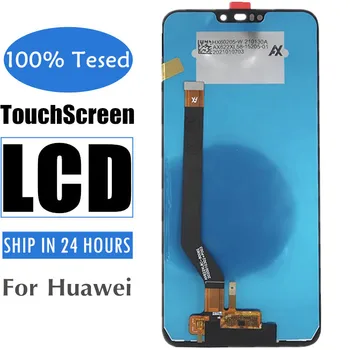 Черен Мобилен Телефон, В Комплект С LCD Екран За Huawei Play 8C Play8C Мобилен Телефон, TFT Дисплей Панел Сензорен Екран Дигитайзер Ремонт